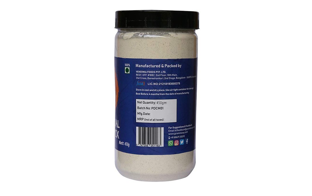 Graminway Protein Dal Cheela Mix    Plastic Jar  450 grams
